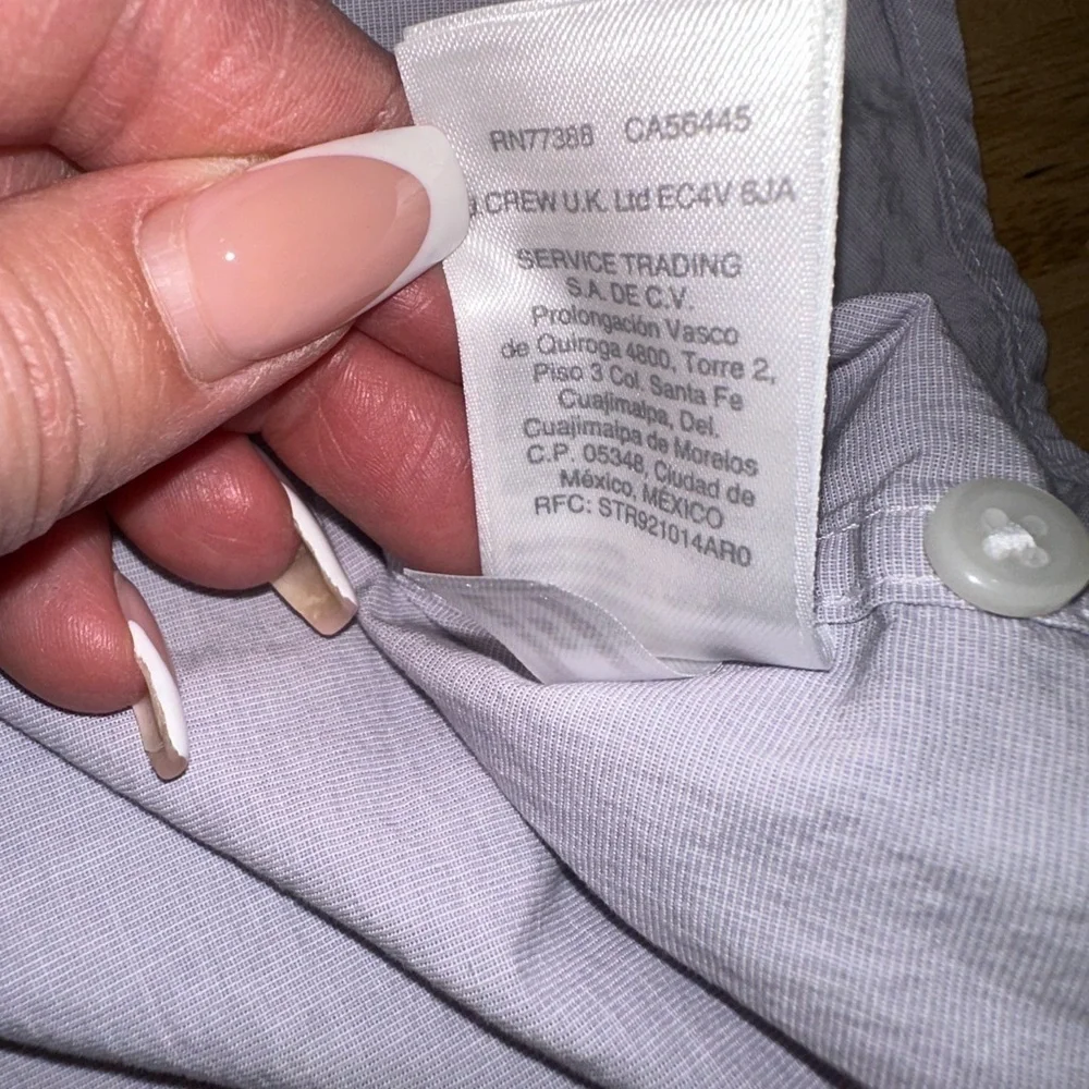 J. Crew Purple Casual Button Down Shirt